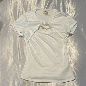 White T-shirt from French Pastry, size S